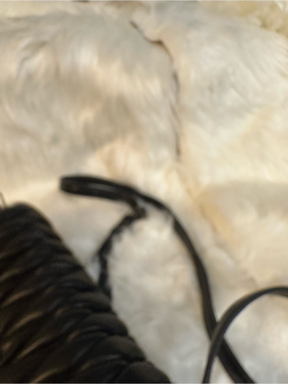 Badgley Mischka Quilted Leather Crossbody Bag in Black - Picture 12 of 13